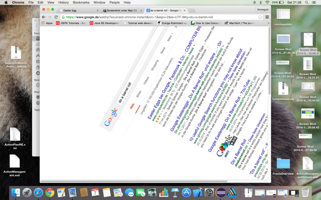 Google Do a Barrel Roll
