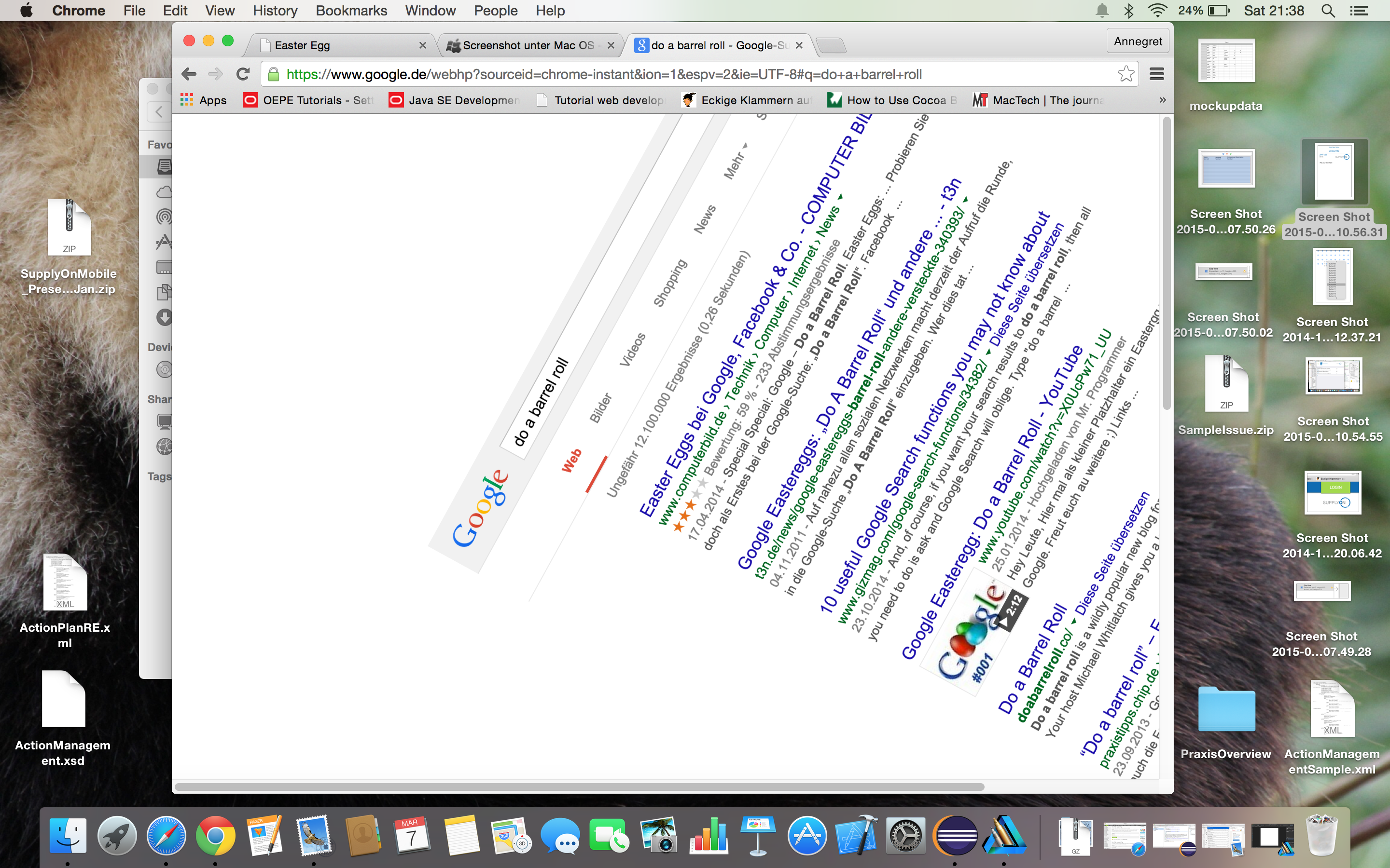 Google Do a Barrel Roll