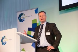 Dr. Wolfgang Rudorfer (BMW AG) called for transparency to enable „Connected Supply Chains“ ©Kai Bublitz/BVL Tel.: +49171/5446015 e-mail: info@kaibublitz.de Internet: www.kaibublitz.de Deutsche Bank AG BLZ.:200 700 24 Konto Nr.:5249198