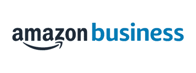 Amazon Business logo featuring the word amazon in black with a smile arrow, and business in blue, on a white background.
