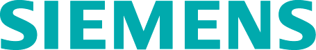 The Siemens logo in bold, turquoise capital letters on a transparent background, ideal for presentations or materials related to S/4 HANA migration projects.