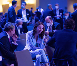 Railway Forum 2021: Finally networking face to face again (photo: IPM)