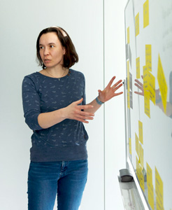 ... then the solution idea is presented to everyone