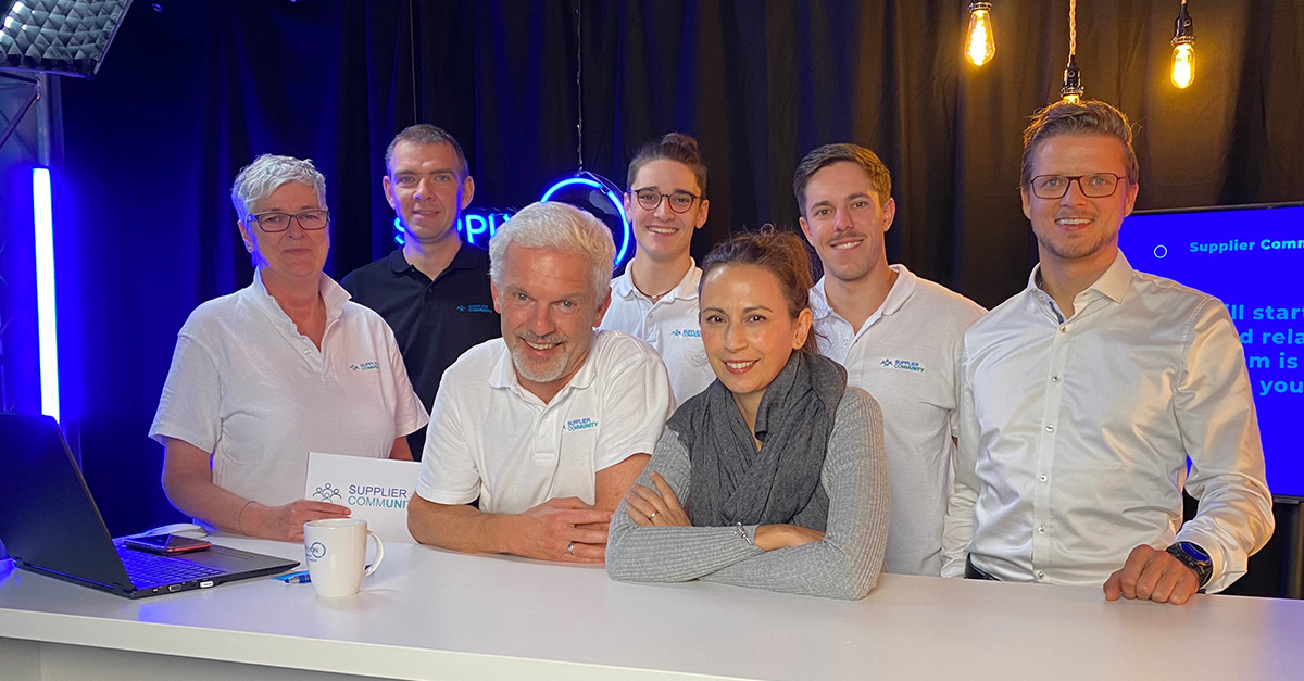 Supplier Community Event: relevant CO2 information for suppliers — for the first time live from the studio