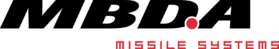 Raytheon Missile Systems logo featuring the company name in black and red text with a red dot above the word systems.